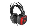 Słuchawki z mikrofonem Genesis Radon 720 Gaming Virtual 7.1 LED czarno-czerwone - 1369284