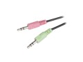 Słuchawki z mikrofonem Natec Canary czarne - 1170749