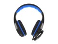 Słuchawki z mikrofonem Genesis Argon 100 Gaming czarno-niebieskie - 1176039