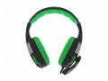 Słuchawki z mikrofonem Genesis Argon 100 Gaming czarno-zielone - 785621