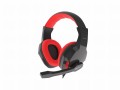 Słuchawki z mikrofonem Genesis Argon 100 Gaming czarno-czerwone - 785432