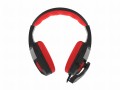 Słuchawki z mikrofonem Genesis Argon 100 Gaming czarno-czerwone - 785433