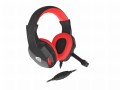 Słuchawki z mikrofonem Genesis Argon 100 Gaming czarno-czerwone - 785435