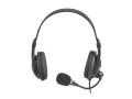 Słuchawki z mikrofonem Natec Drone USB czarne - 1067979