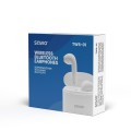 Słuchawki bezprzewodowe z mikrofonem Savio TWS-01 Bluetooth białe - 1192726