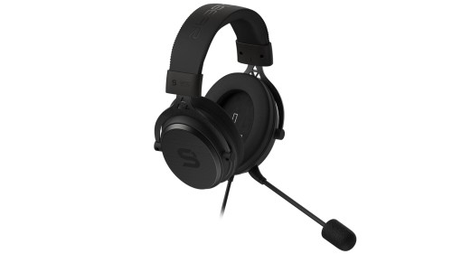 Słuchawki z mikrofonem SPC Gear VIRO czarny - 1030306