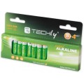 Baterie alkaliczne Techly 1,5V AAA LR03 12szt. - 969704