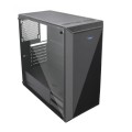 Obudowa Midi Gamer ATX Akyga AKY015BK 1xUSB3.0 2xUSB2.0 okno plexi czarna bez zasilacza - 969945