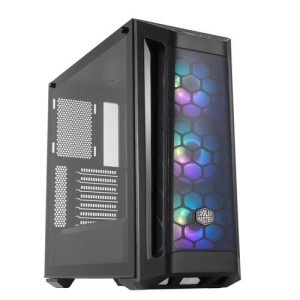Obudowa Cooler Master MasterBox MB511 Mesh ARGB Midi Tower z oknem, czarna