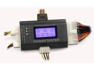 Tester Delock zasilaczy Komp. ATX (LCD)