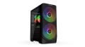 Obudowa KRUX Vortex ATX, z oknem, bez zasilacza, czarna - 1062239
