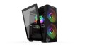 Obudowa KRUX Vortex ATX, z oknem, bez zasilacza, czarna - 1062240