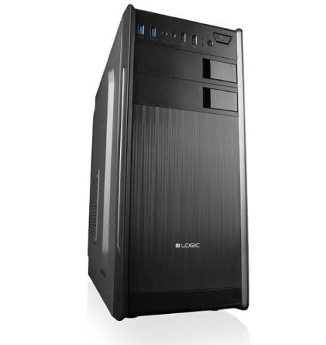 Obudowa LOGIC K23 ATX/mATX Midi USB 3.0 Black bez zasilacza - 1062257
