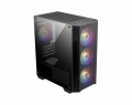 Obudowa MSI MAG FORGE M100A mATX Midi z oknem, bez zasilacza - 1315064