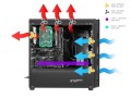 Obudowa Genesis Irid 300 ATX Midi z oknem, USB 3.0 niebieskie podświetlenie - 1371208