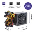 Zasilacz ATX Qoltec 1600W | 80 Plus Platinum| Gaming Miner - 1134768