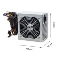 Zasilacz ATX Qoltec Monolith 500W 80 PLUS Bronze PFC - 1371397