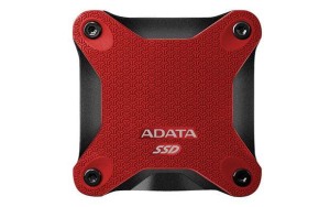 Dysk zewnętrzny ADATA SD600 256GB 2.5"' USB 3.1 Czarno-czerwony
