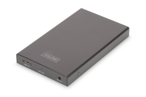 Obudowa Digitus USB 3.0 na dysk SSD/HDD 2.5" SATA III, 9.5/7.5mm, aluminiowa - 970701