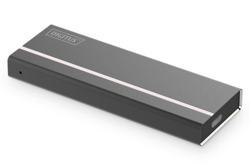 Obudowa DIGITUS USB 3.1 Typ C na dysk SSD M.2 NVMe PCIe aluminiowa czarna - 970705