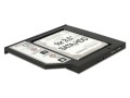 Adapter Delock HDD Ramka 5.25"->2.5" SLIM 9.5MM ( HDD w miejsce CD/DVD w notebooku) - 1375433