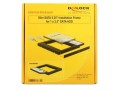 Adapter Delock HDD Ramka 5.25"->2.5" SLIM 9.5MM ( HDD w miejsce CD/DVD w notebooku) - 1375435