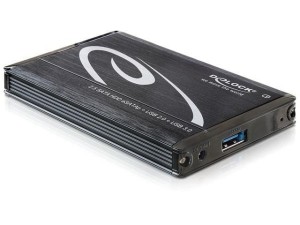Obudowa na dysk Delock USB 3.0 SATA 2,5" ESATA POWER