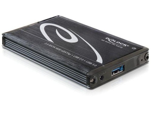 Obudowa na dysk Delock USB 3.0 SATA 2,5" ESATA POWER - 678904