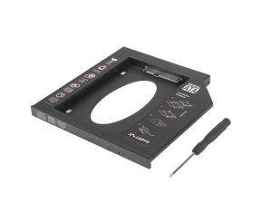 Adapter HDD Lanberg ramka 5.25" -> 2.5" SLIM 12.7mm HDD w miejsce CD/DVD