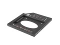 Adapter HDD Lanberg ramka 5.25" -> 2.5" SLIM 9.5mm HDD w miejsce CD/DVD - 1037697