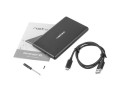 Obudowa na dysk HDD/SSD Natec RHINO-C USB 3.1-C SATA 2,5" - 1375543