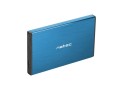 Obudowa na dysk HDD/SSD Natec RHINO Go USB 3.0 2.5" SATA niebieska - 1163866