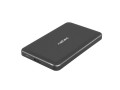 Obudowa na dysk HDD/SSD Natec Oyster Pro 2,5" USB 3.0 aluminium czarna slim - 1169600