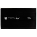 Obudowa na dysk Techly SATA 2.5", USB 3.0, aluminiowa, czarna - 970941