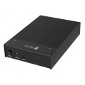 Obudowa na dysk Techly SATA 2.5"/3.5", USB-C 3.1, aluminiowa, czarna - 970942