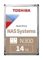 Dysk Toshiba N300 HDWG21EEZSTA 14TB 3,5" 7200 256MB SATA III NAS - 1375834