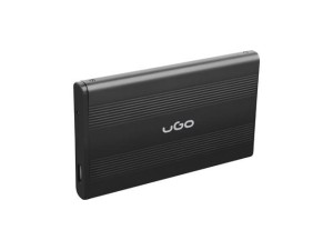 Obudowa na dysk HDD/SSD UGO Marapi S130 USB 3.0 SATA III 2,5" aluminium czarna
