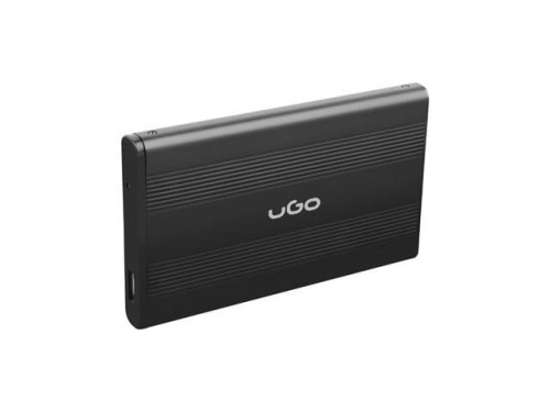 Obudowa na dysk HDD/SSD UGO Marapi S130 USB 3.0 SATA III 2,5" aluminium czarna - 1203009