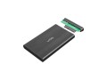 Obudowa na dysk HDD/SSD UGO Marapi S130 USB 3.0 SATA III 2,5" aluminium czarna - 1203011