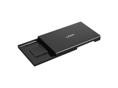 Obudowa na dysk HDD/SSD UGO Marapi SL130 USB 3.0 SATA III 2,5" beznarzędziowa czarna - 725995