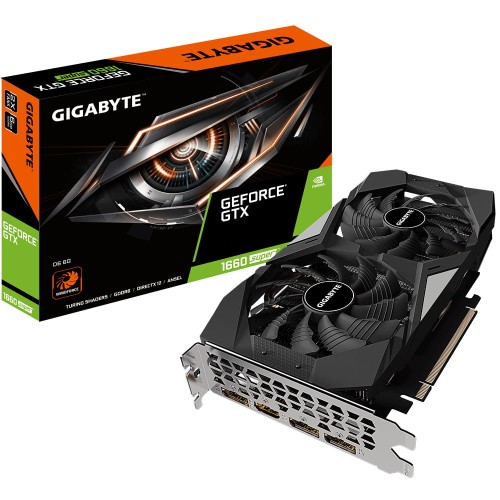 Karta VGA Gigabyte GeForce GTX 1660 SUPER D6 6G 6GB GDDR6 192bit HDMI+3xDP PCIe3.0 - 1199627