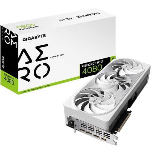Karta VGA Gigabyte GeForce RTX 4080 AERO OC 16GB GDDR6X 256bit HDMI+3xDP PCIe4.0 - 1183287