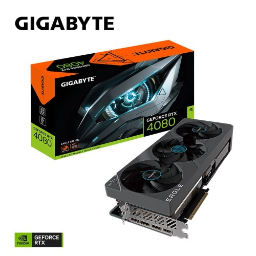 Karta VGA Gigabyte GeForce RTX 4080 EAGLE OC 16GB 256bit HDMI + 3xDP PCIe4.0 - 1183267