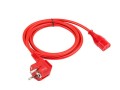 Kabel zasilający Armac CEE 7/7 -> IEC 320 C13 1,8m czerwony - 1376950