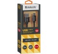 Kabel USB Defender AM-micro BM 1m 2,1A czarny - 971768