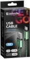 Kabel USB Defender AM-micro BM 1m 2,1A zielony - 971769
