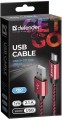Kabel USB Defender AM-micro BM 1m 2,1A czerwony - 971770