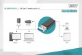 Adapter DIGITUS USB 3.0 HighSpeed Typ USB C/USB A M/Ż czarny - 1377025