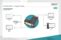 Adapter DIGITUS DisplayPort 1080p 60Hz FHD Typ DP/DVI-I (24+5) M/Ż czarny - 1377066