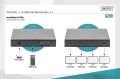 Kontroler DIGITUS ściany wideo (video wall controller) HDMI 4K 60Hz 2x2 18 Gbps z pilotem - 1377084